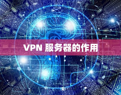 VPN 服务器的作用