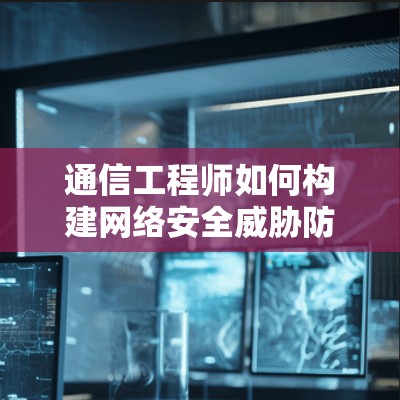 通信工程师如何构建网络安全威胁防御体系