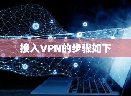 接入VPN的步骤如下