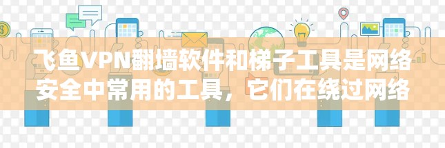 飞鱼VPN翻墙软件和<strong>梯子</strong>工具是网络安全中常用的工具，它们在绕过网络防火墙或限制后，提供了一种更自由的网络访问方式。以下是它们的详细分析