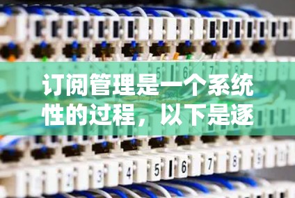 订阅管理是一个系统性的过程，以下是逐步指南，帮助您订阅网络服务