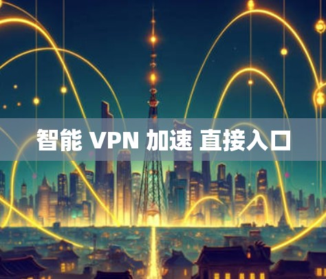 智能 VPN 加速 直接入口