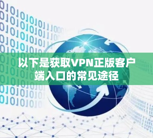以下是获取VPN正版客户端入口的常见途径